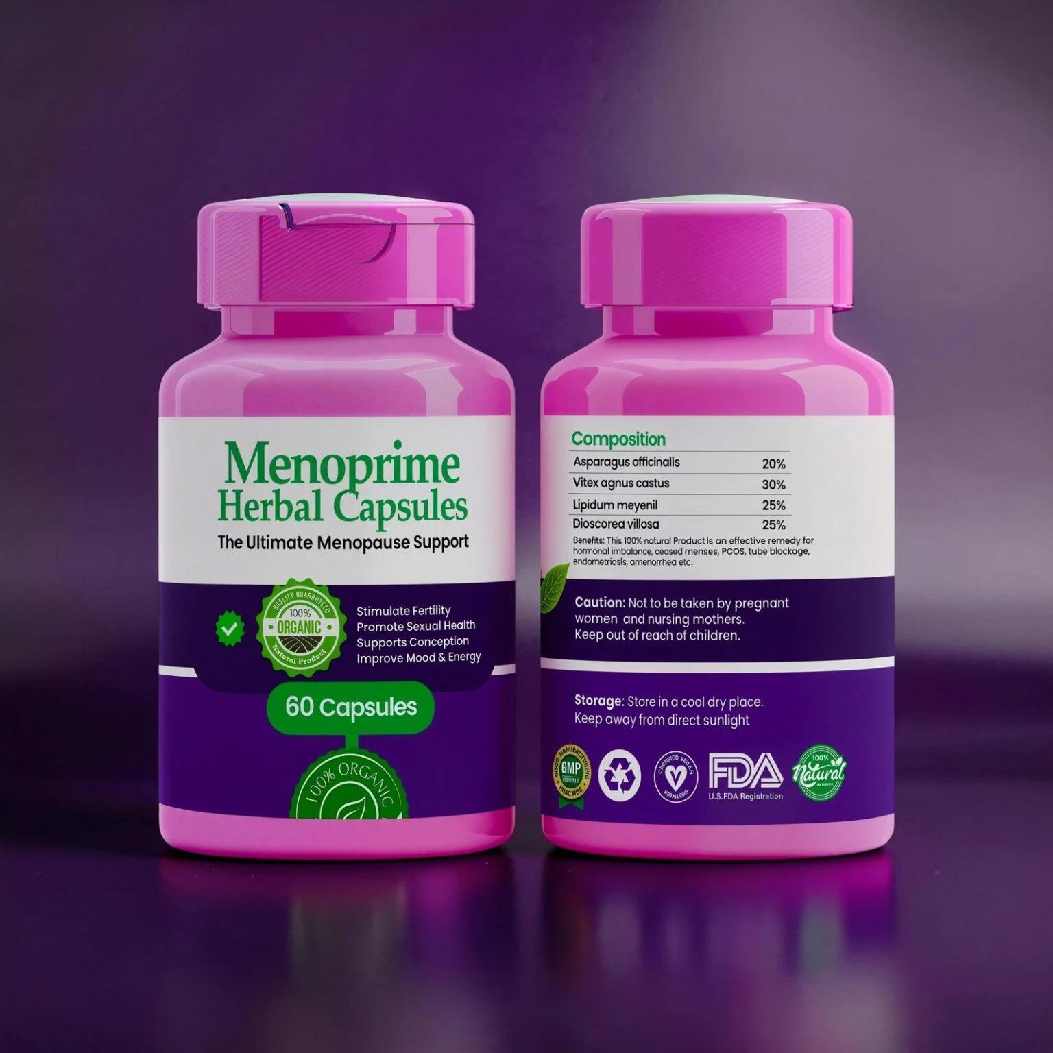Menoprime Herbal Capsules